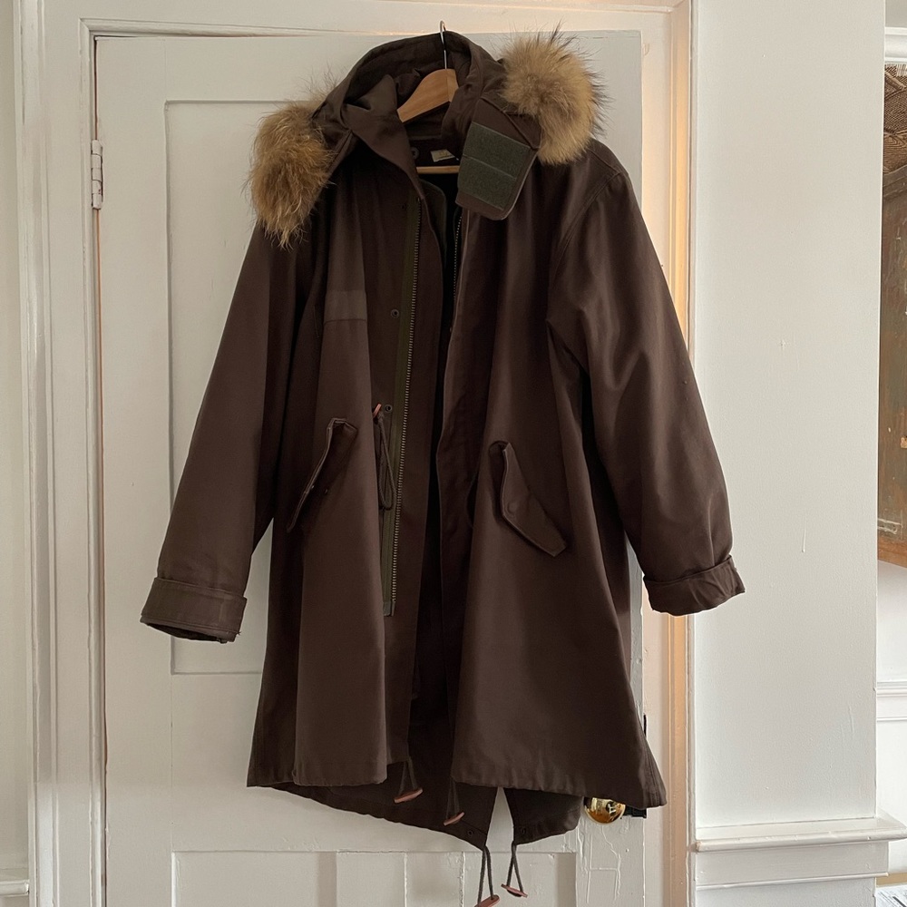 United Bamboo LE BAC Heavy Duty Cotton Parka, size S